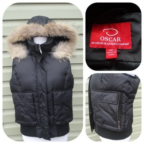 Oscar renta puffer vest - oscar, de