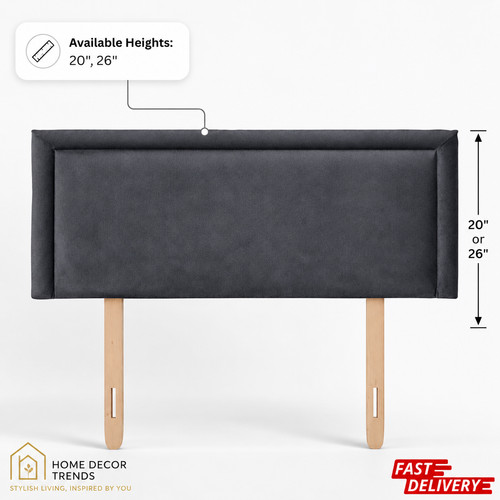 Headboard tall plush - 26",
