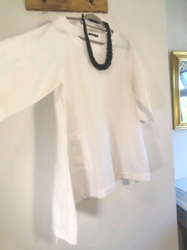 Grizas white linen top - grizas, with