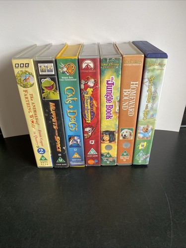 Children kids videos vhs - children,