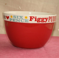 JOHN LEWIS, CHRISTMAS FIGGY PUDDING BOWL, MIXING BASIN, NEW, UNUSED, XMAS TABLE