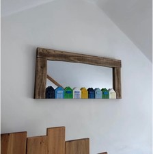 Driftwood Beach Hut Mirror -