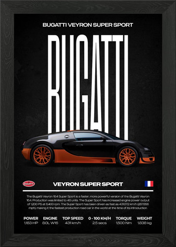 Bugatti veyron super - veyron, sport