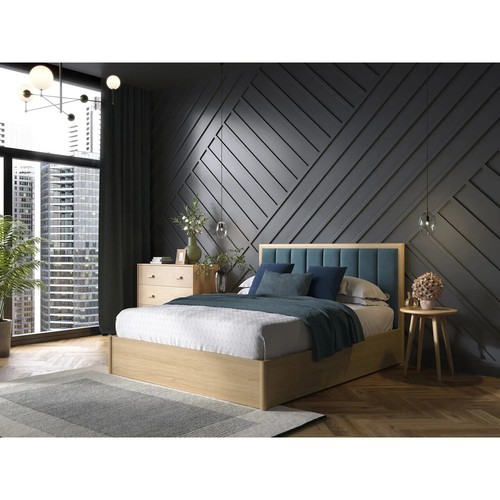 Anya wooden ottoman bed - bed, with