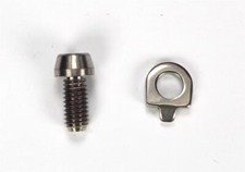 NEW - AVID SINGLE DIGIT SL & 7 - V BRAKE - CABLE ANCHOR BOLT & CLAMPING PLATE