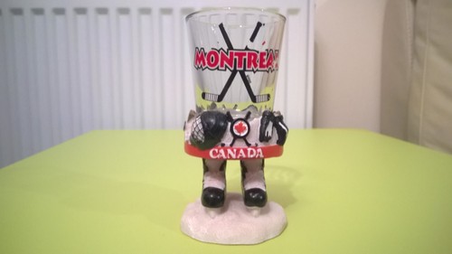 Montreal canada souvenir glass - montreal,