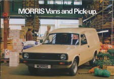 Morris Marina Vans Pick-up 1979-80 Sales Brochure Pub No 3341/E 