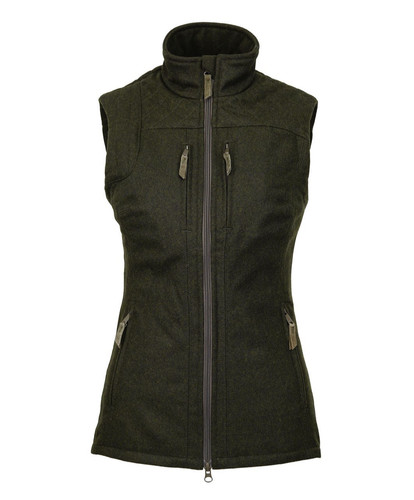 Hunting dog loden vest - hunting,
