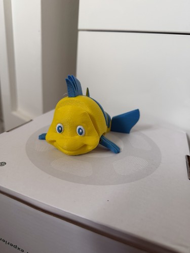 The little mermaid flounder - the,
