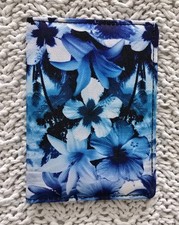 PAPERCHASE Passport Holder Blue & White Floral
