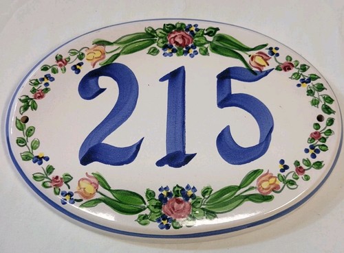 215 house number - house, pottery