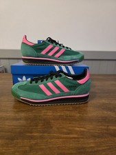 Adidas Originals SL 72 Men's Trainers Green/Pink UK 9 BNIB