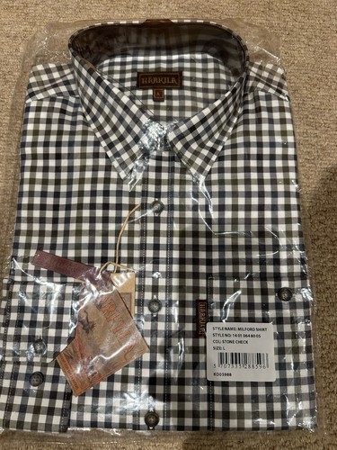 Harkila men checked shirt - men's,
