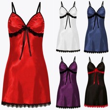 Women Satin Silk Nightdress