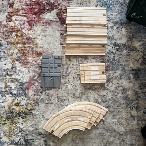Playtive wooden road track - road,