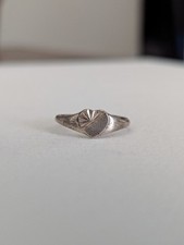 Vintage Sterling Silver Signet