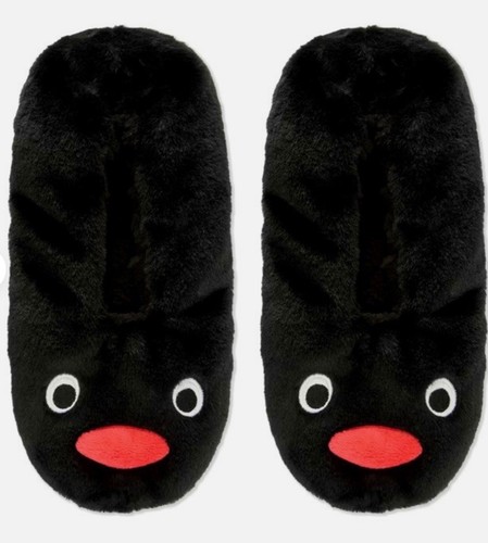 New tagged pingu slipper socks - new,