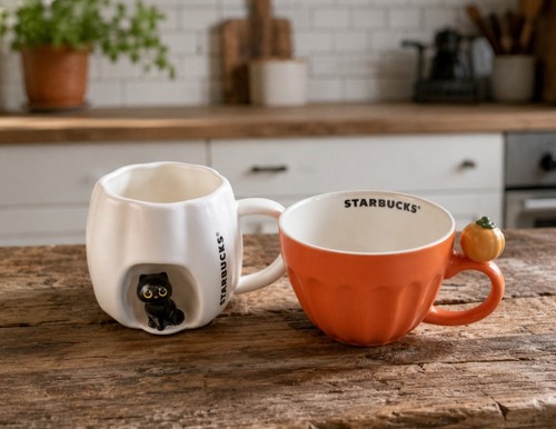 Starbucks halloween mugs - 2,