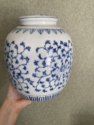 Vintage blue and - and, white
