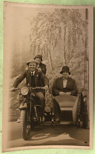British motorcycle side - british,
