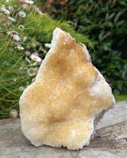 Citrine Quartz Crystal Cluster