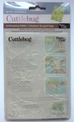 Cuttlebug stylized flowers - stylized,