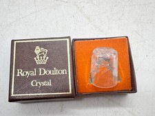 VINTAGE ROYAL DOULTON CRYSTAL