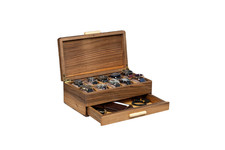 Wood Watch Box with Drawer