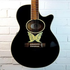 EPIPHONE ORVILLE EO-2 EB EBONY ELECTRO ACOUSTIC GUITAR