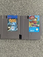 NES Games Bundle Carts Only Festers Quest The Simpson’s Working
