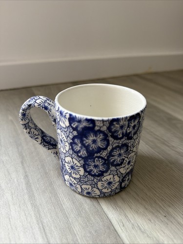 Vintage burleigh blue calico - burleigh,