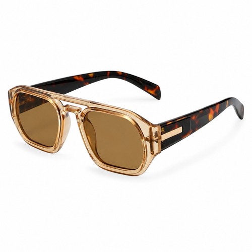 Chunky pilot sunglasses amber - chunky,