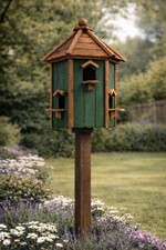 Handcrafted Dovecote Birdhouse