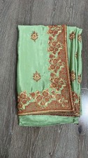 Indian Wedding Green Saree