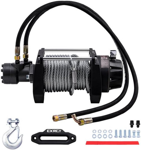 Heavy duty hydraulic winch - hydraulic,