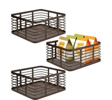 mDesign Wire Storage Basket