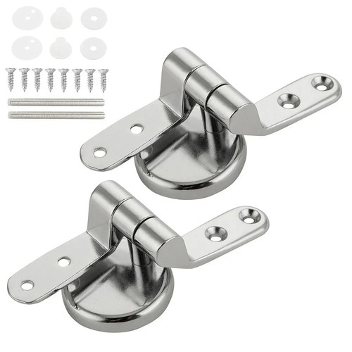 Toilet seat hinges pair - seat,