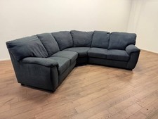 Milano Fabric Dual Facing Corner Sofa – Grey