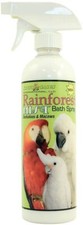 RAINFOREST MIST BATH SPRAY PLUMAGE PARROT FOR COCKATOOS & MACAWS SCENTED 503ML