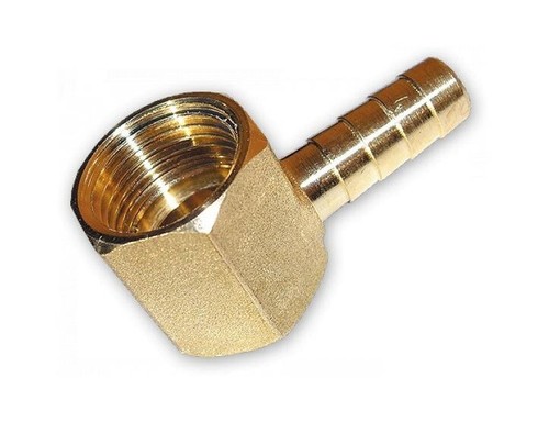 Gas hose angle connector - gas, 1/2"