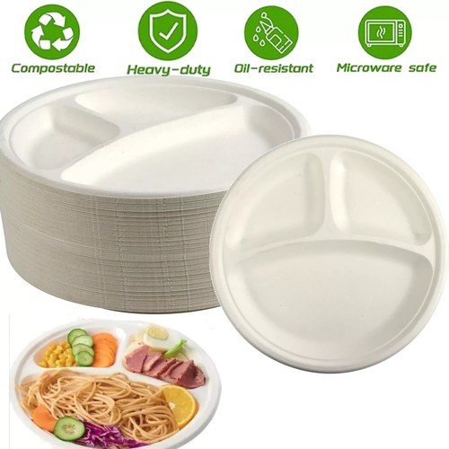 Compartment plates - 3, 10"