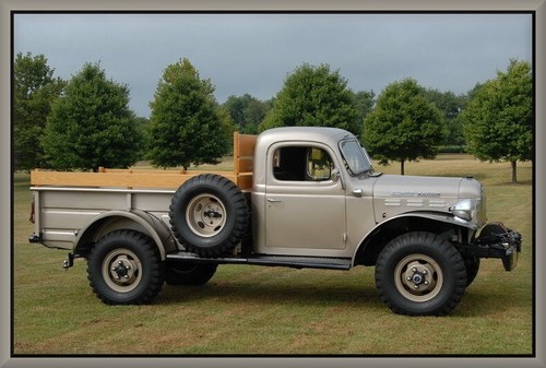 1949 dodge power wagon 4x4 - dodge,