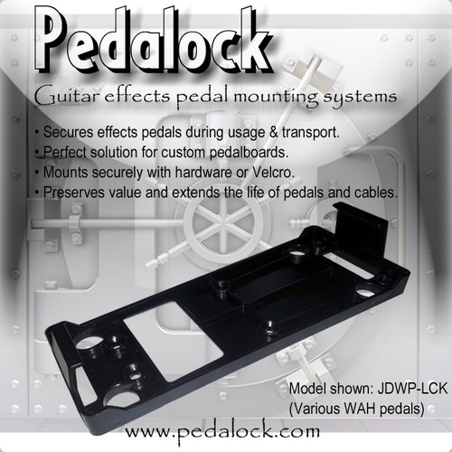 Pedalock wah pedal mounting - -,