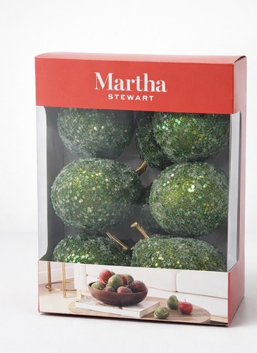 Martha stewart green glitter - stewart,