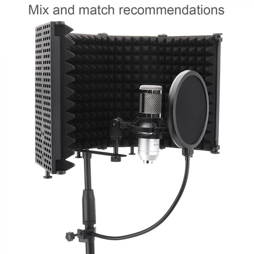 Foldable microphone isolation - foldable,