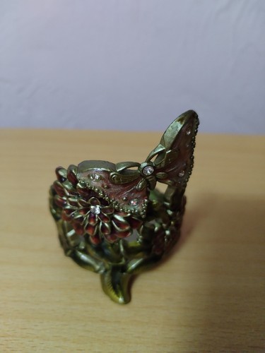 Vintage metal candle holder - vintage,