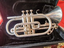 Besson 1000 Cornet In Silver With Original Case