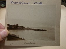 BROADSTAIRS 1905, VIEW OF THE HARBOUR. ORIGINAL PHOTO 10x9cm 