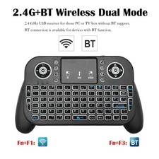 Wireless Mini Keyboard Mouse & Keypad Remote Control For Android / TV / PC