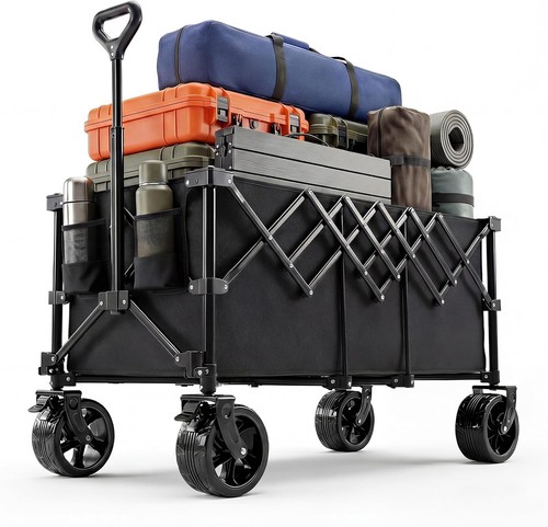 Folding wagon cart garden - wagon,
